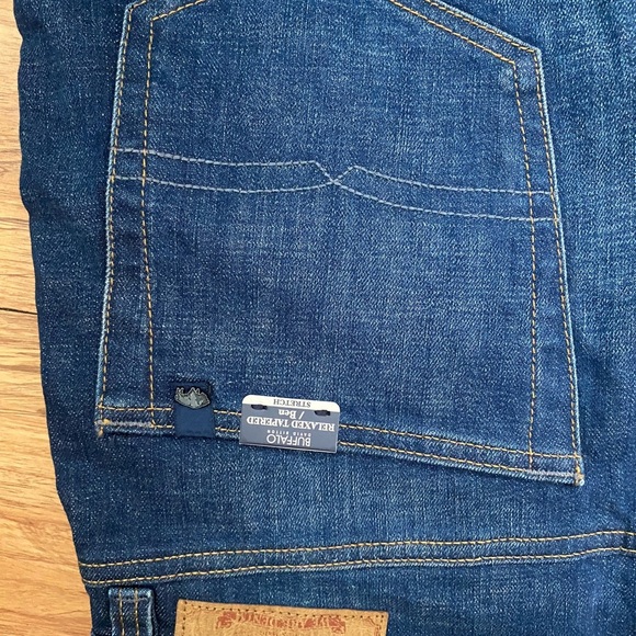 Buffalo Blue Straight Jeans Authentic Denim - Picture 8 of 16